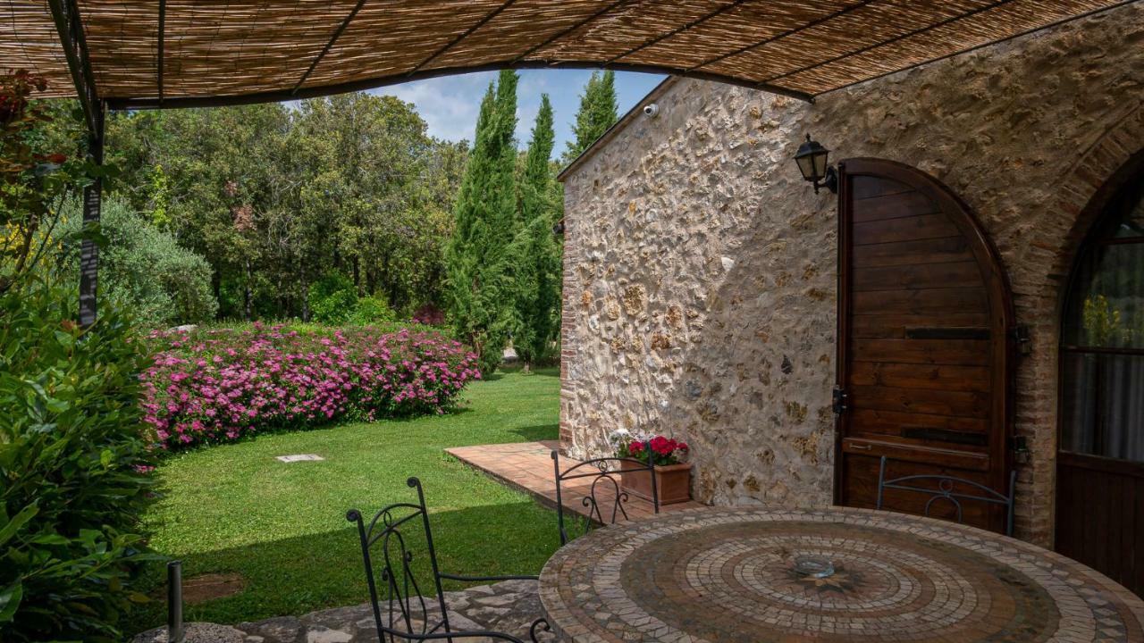 Aparthotel Poggio Al Palio San Lorenzo a Merse Exterior foto